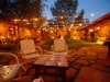 El Portal Courtyard at Night  by B. Van Houk