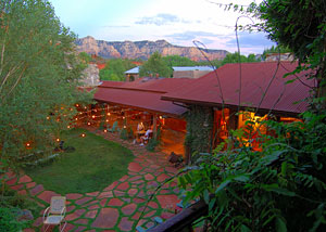 El Portal Sedona Hotel's Romantic Courtyard